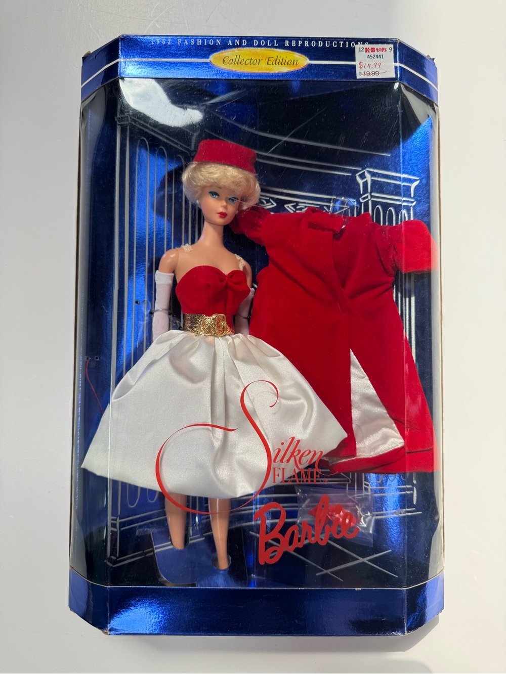 1997 NRFB Silken Flame Barbie Doll- Blonde- 1962 Reproduction